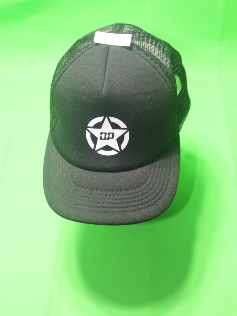 Black  Hat Cap Adjustable By Dist Rict